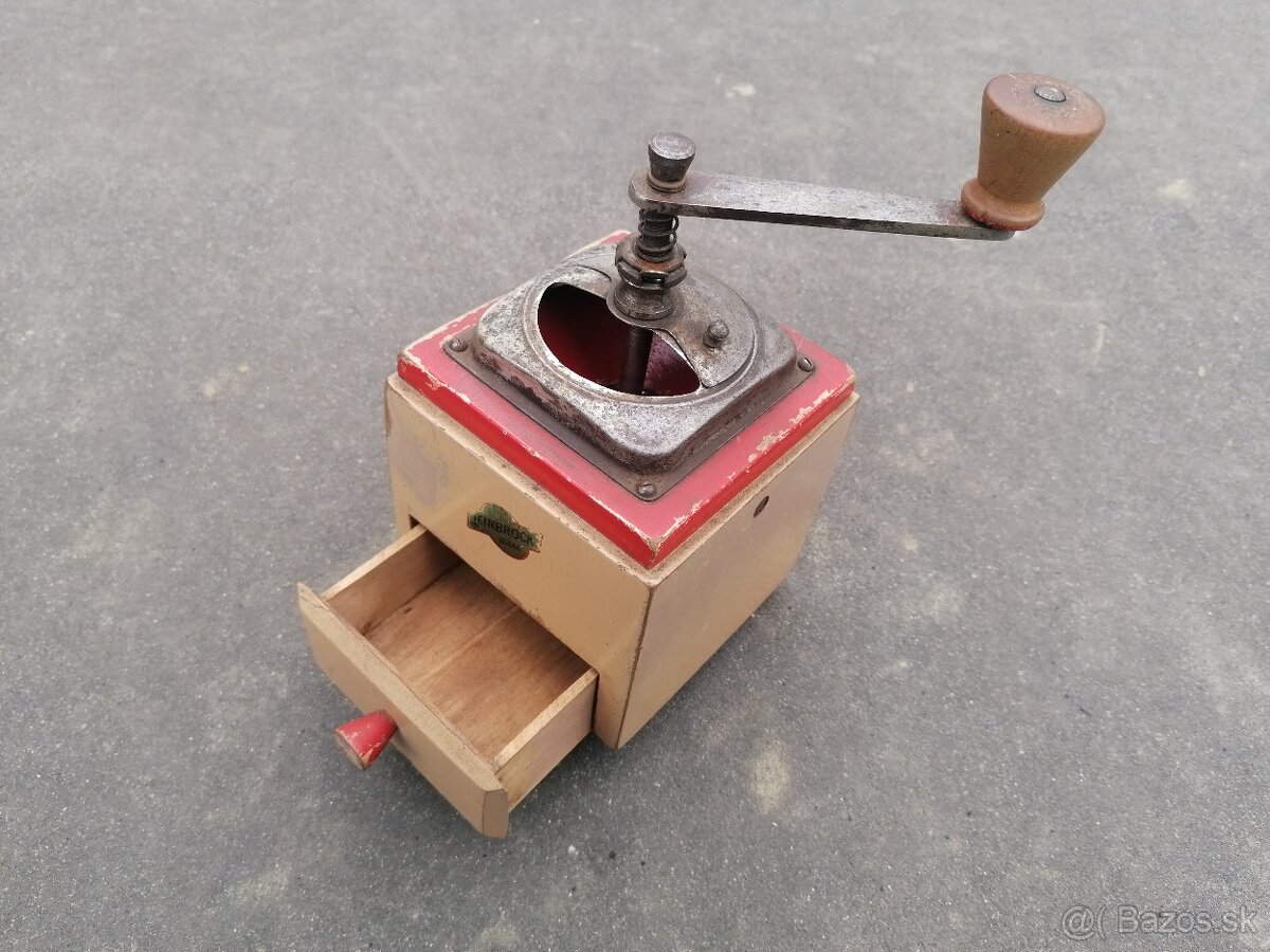 Predám starožitný mlynček na kávu Leinbrock Ideal - 7