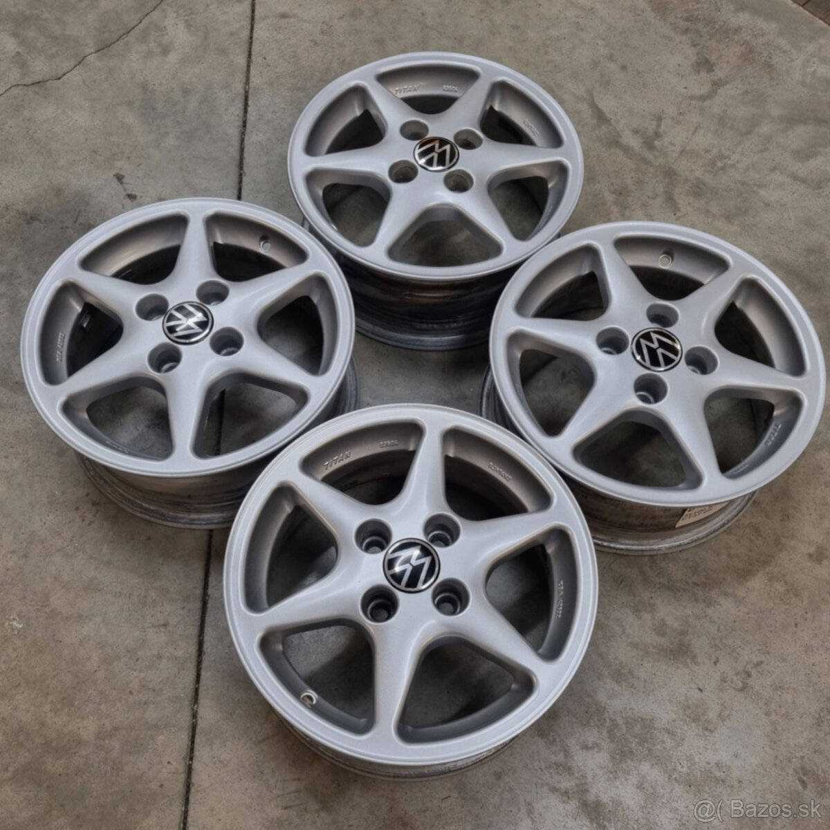 Hliníkové disky 4x100 R14 6J ET37 - 7