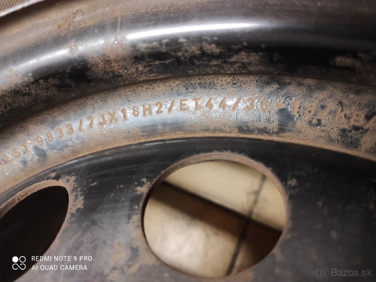 Zimná sada kolies PSA Peugeot Citroen Ford 5x108R16 - 7