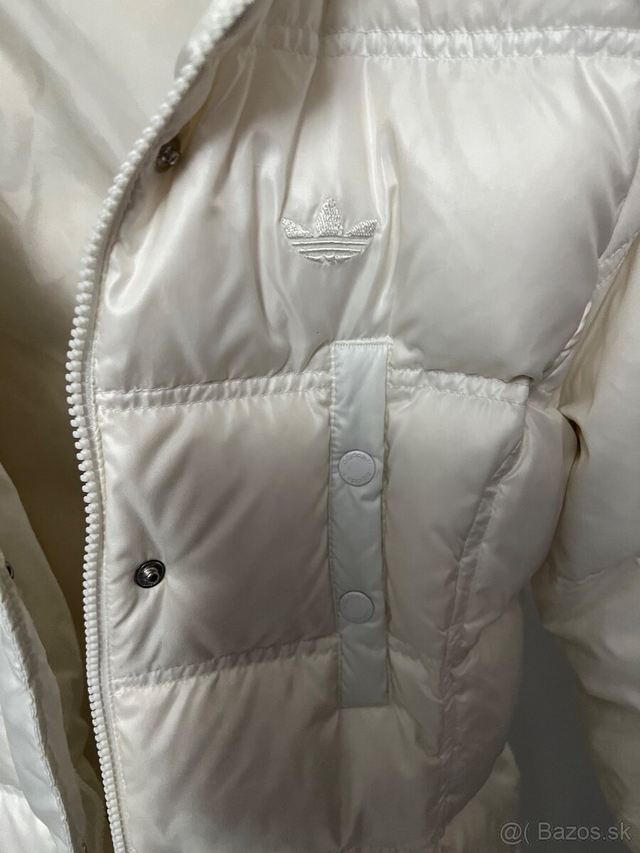Krásna krémová zimná bunda Adidas Veľ.XS - 7