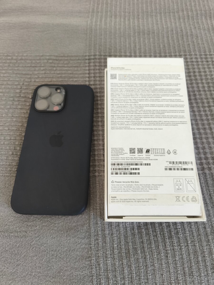 iPhone 16 Pro Max 256gb black - 7
