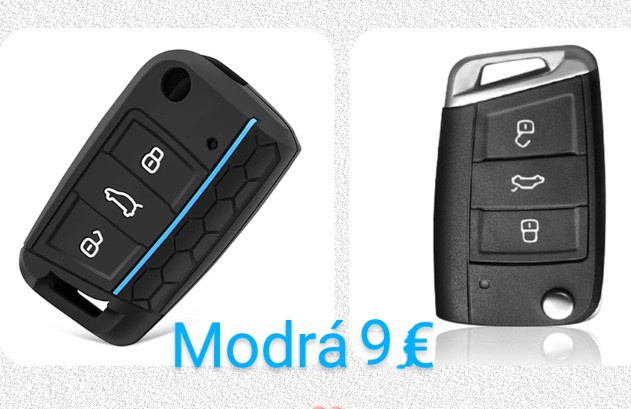 Ochranný kryt na kľúč VW,ŠKODA,SEAT - 7