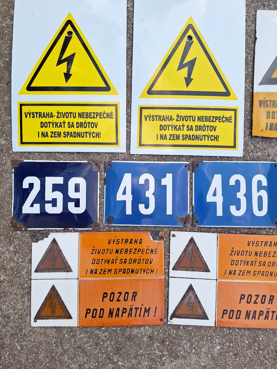 Smaltovane cedule - 7