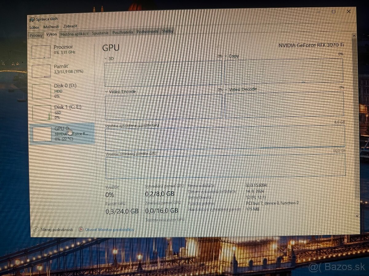 Ryzen 7 5700x3D / rtx 3070ti/ 32GB RAM - 7