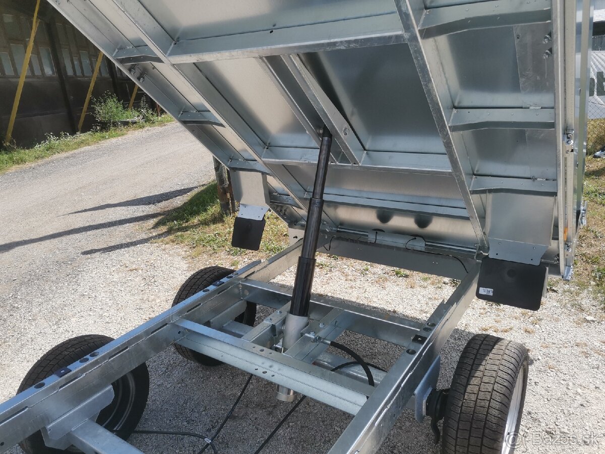 ✅Prívesný vozík hydraulický sklápač 2700/2000kg✅ - 7