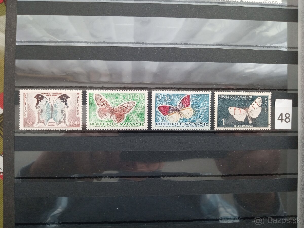 Poštové známky č.582 - AFRICKÉ ŠTÁTY III. - 20 ks sérií - 7