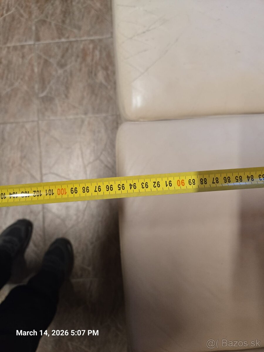 predám kožennú sedačku - 7