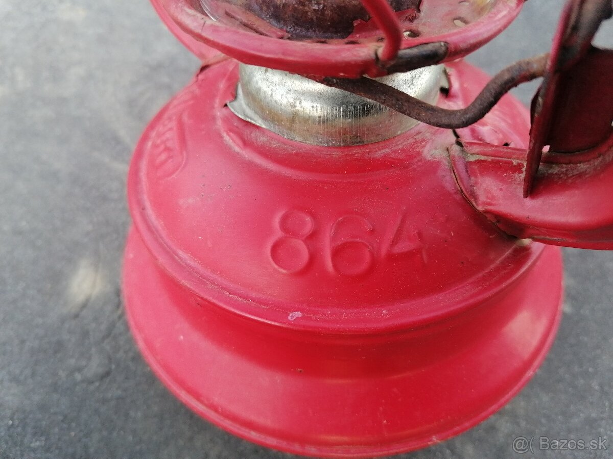 Predám starožitná petrolejová lampa - 7