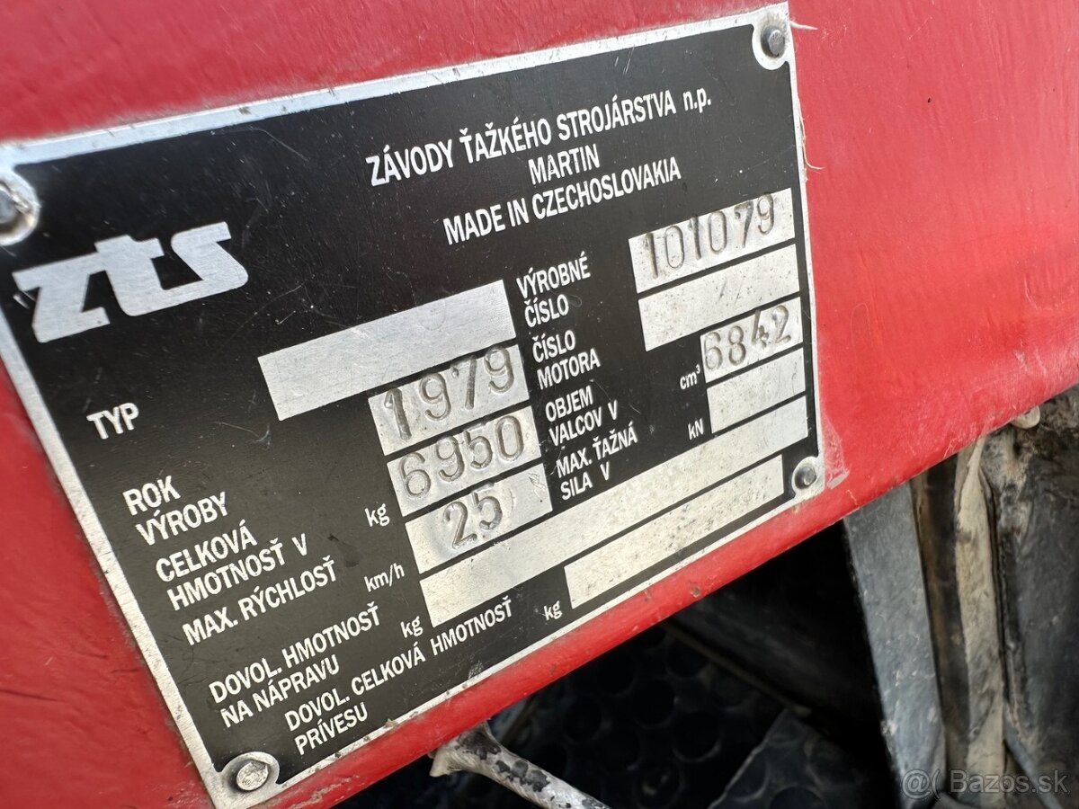 ZETOR 12045 4x4 1979 VIN 079 - 7