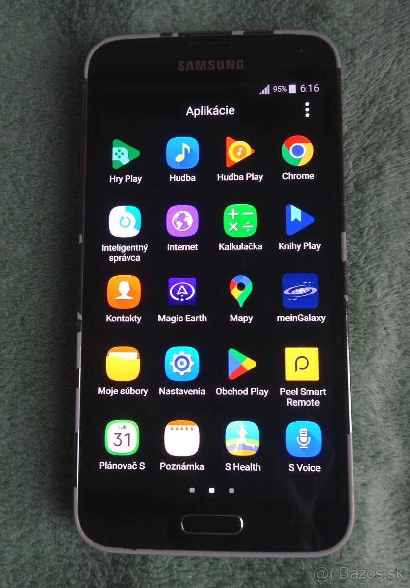 Predám SAMSUNG SM-G900F GALAXY S5 komplet - 7