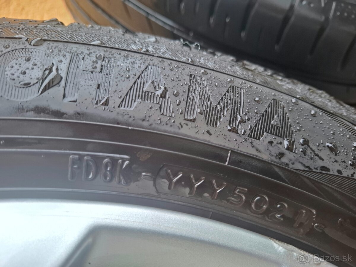 Alu disky 5x112 R16 Seat + 205/55 R16 letné pneumatiky - 7