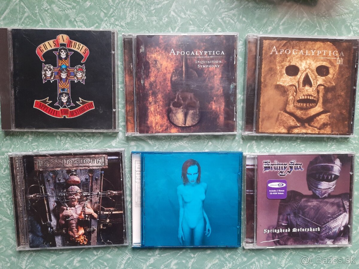 Zbierka CDs heavy metal - 7