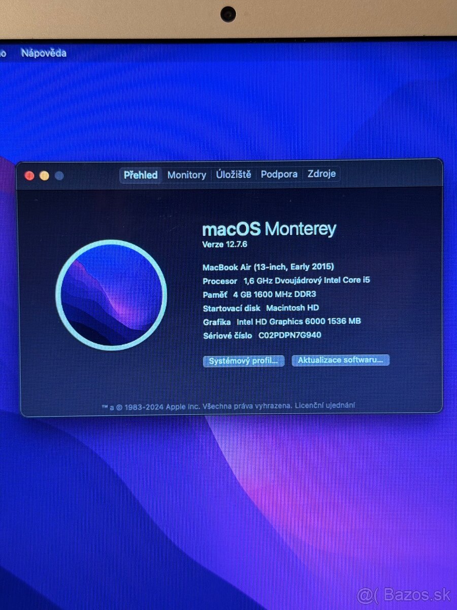 MacBook Air 13’ 2015 - TOP stav - 7