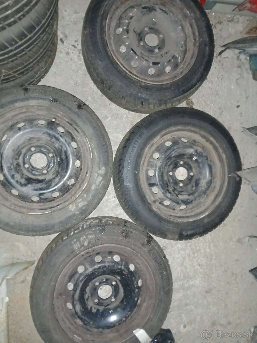 Zimné pneu 185/60 R15 na diskoch - 7