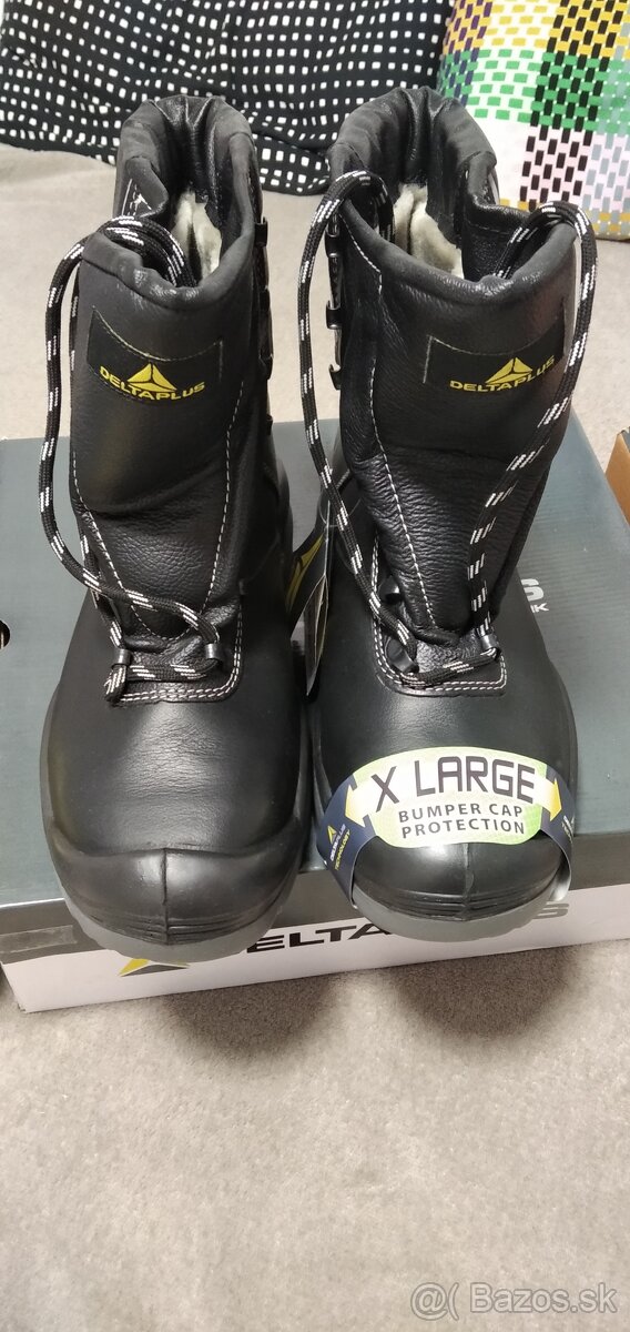 Pánska zimná pracovná obuv Deltaplus - 7