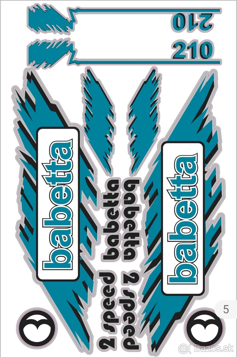 Predám nálepky Babeta - 7