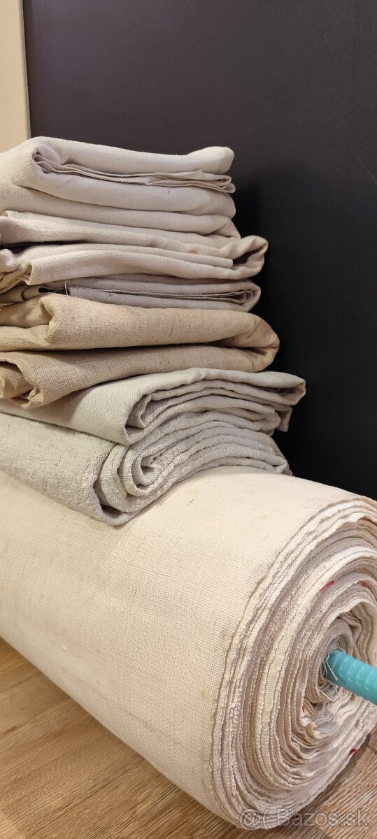 Ľanove alebo konopné plátno - 7