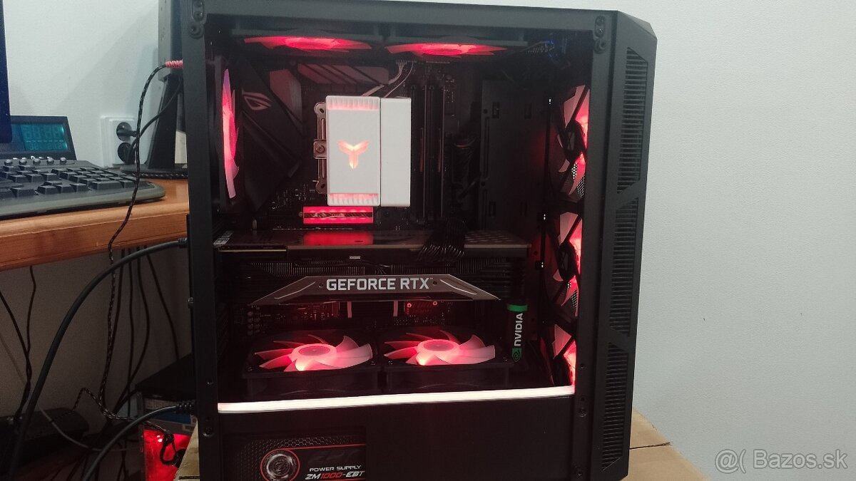 TOP zostava s RTX 3080, Ryzen 7, 32GB RAM,1000W. Windows 11 - 7