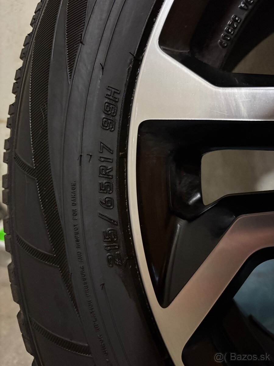 Predám elektróny zo zimnými pneumatikami - 7