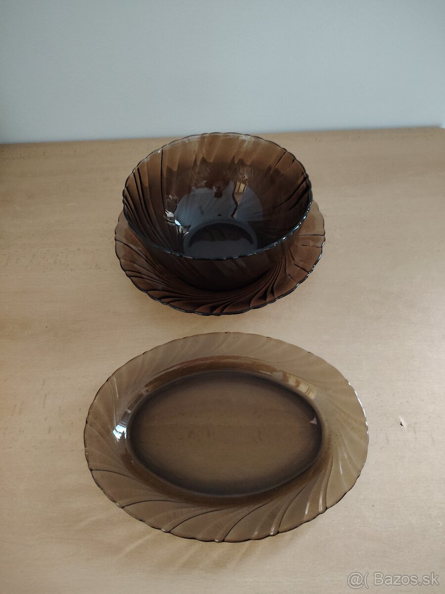 Dymové sklo - tri misy - 7