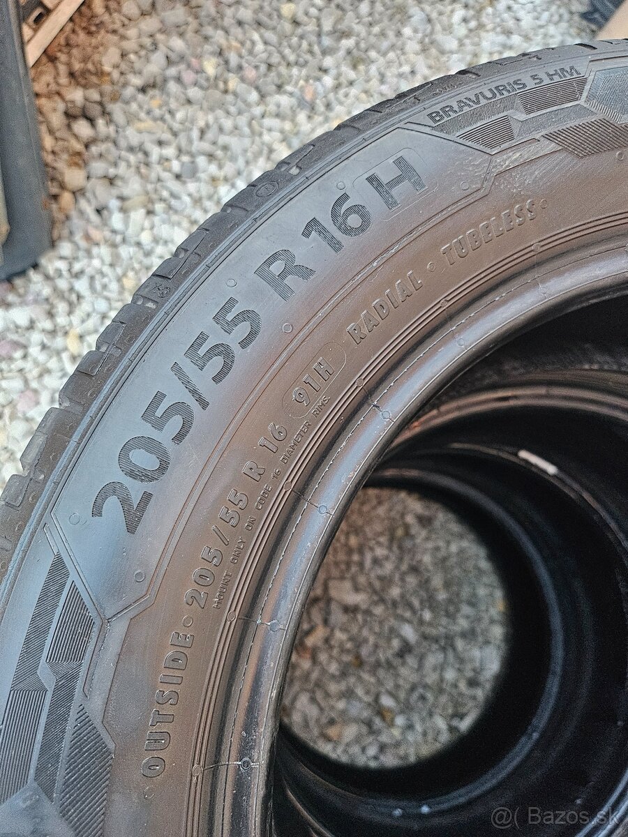 Letné pneumatiky 205/55/R16 BARUM Bravuris 5 - 7