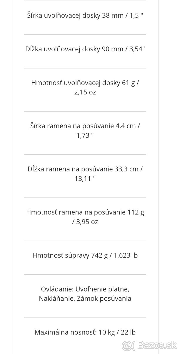 Manfrotto MT190XPRO3 statív hliníkový 3 sekcie + 3 Legged Th - 7