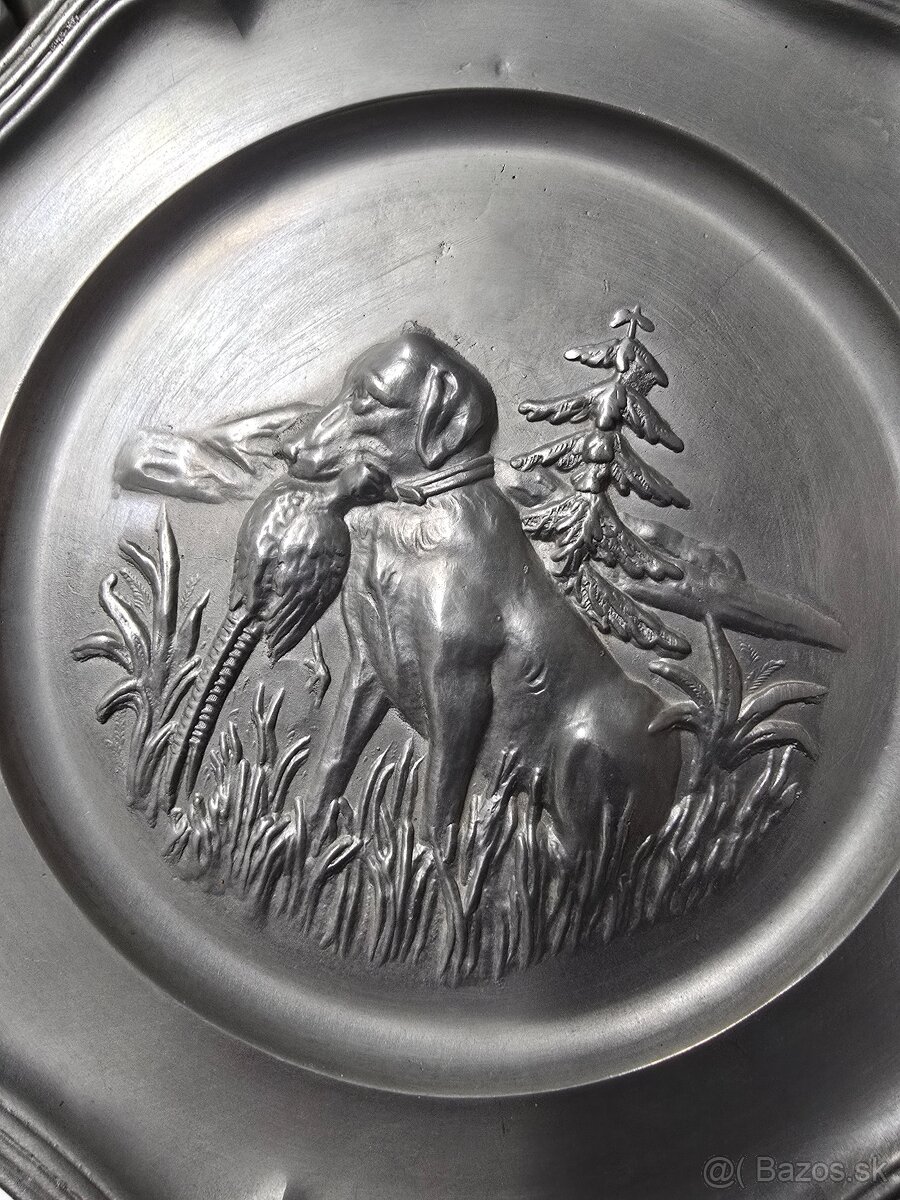 Starožitné taniere a popolnik - 7