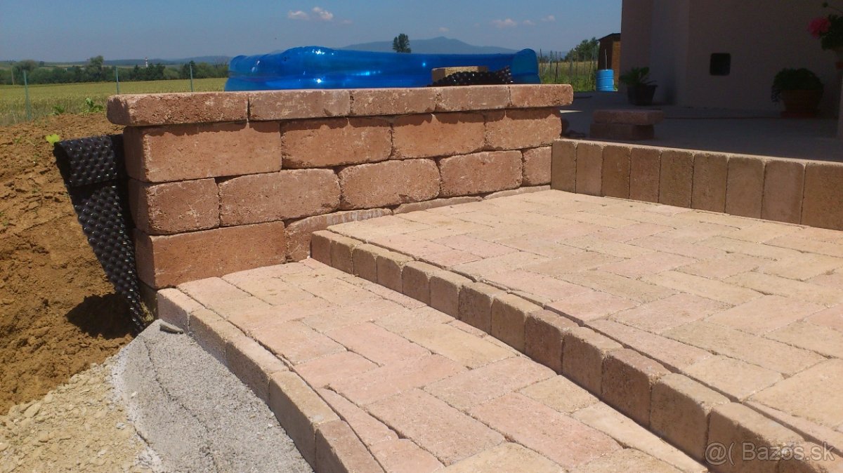 Zámková dlažba,ploty pokládka predaj - 7