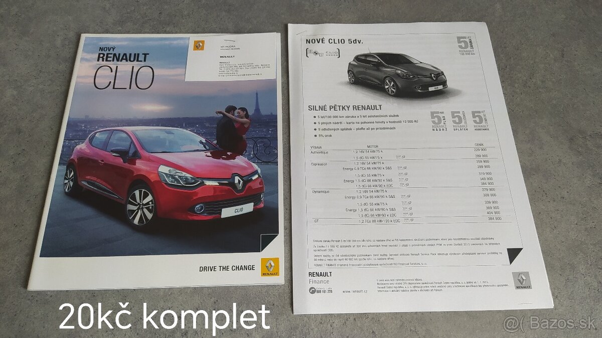 Prospekty Renault, Škoda - 7