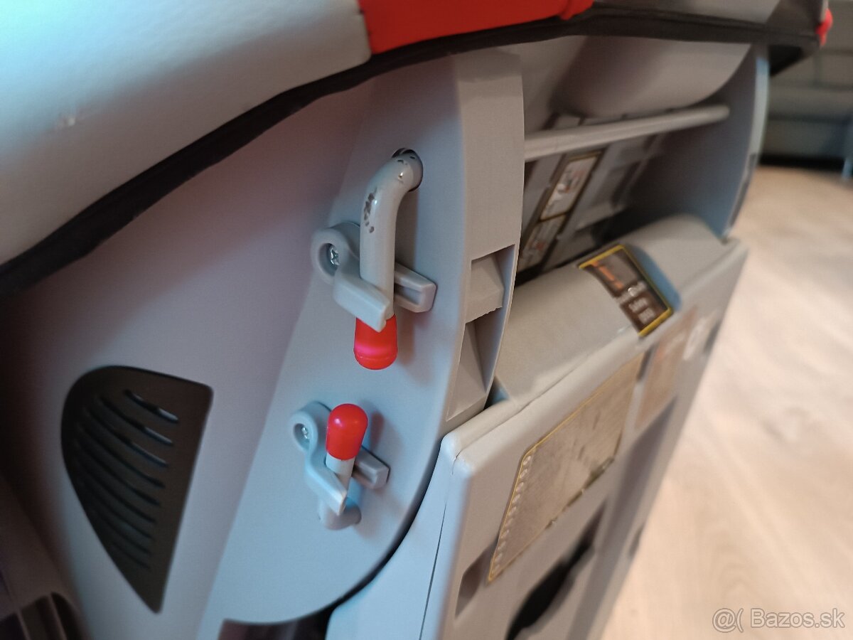 Autosedačka kappa espiro 9-36kg červená plus hnedá autosedač - 7