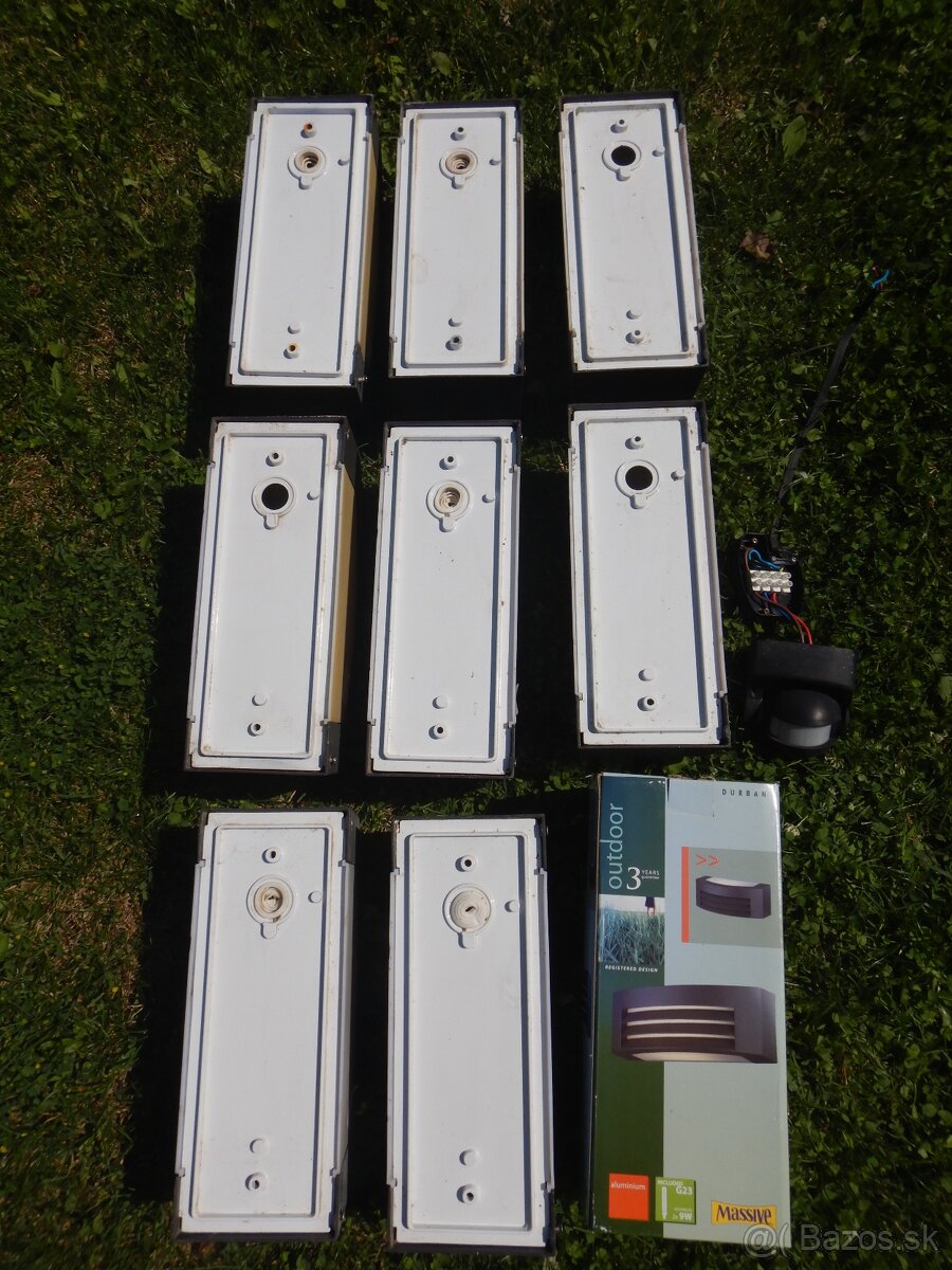 vonkajšie svietidlá zn. Massive Durban - 7