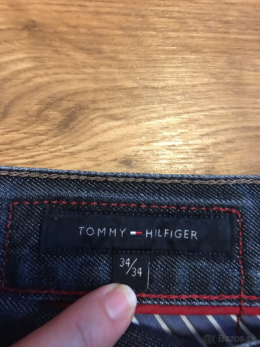TOMMY HILFIGER originál pánske rifle w34/l34 - 7
