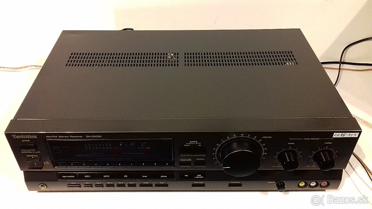 360W zosilnovac+tuner=Receiver TECHNICS SA-GX200 Japan, AR15 - 7