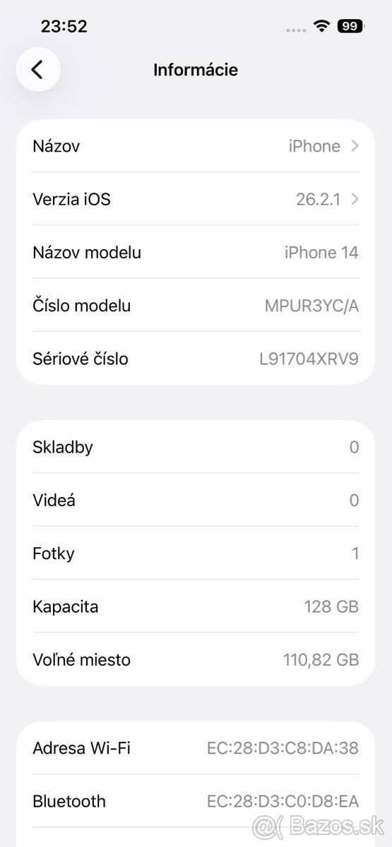 iPhone 14, 128gb, biela - 7