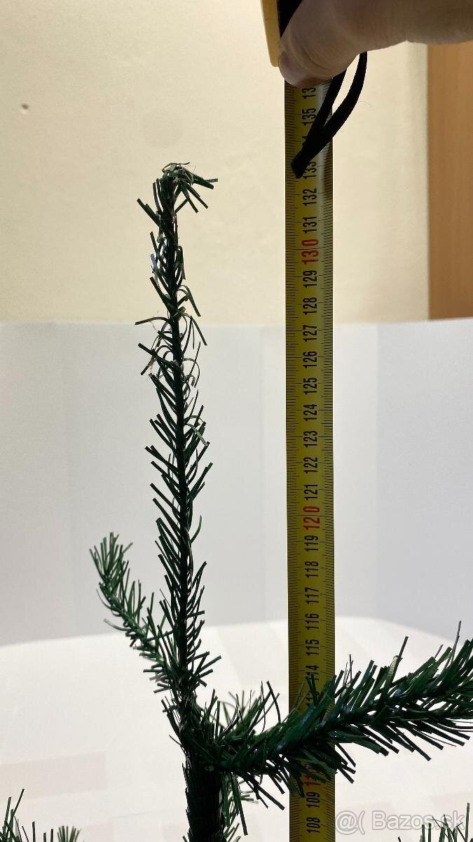 Umelý, socialistický, retro vianočný stromček, strom - 7