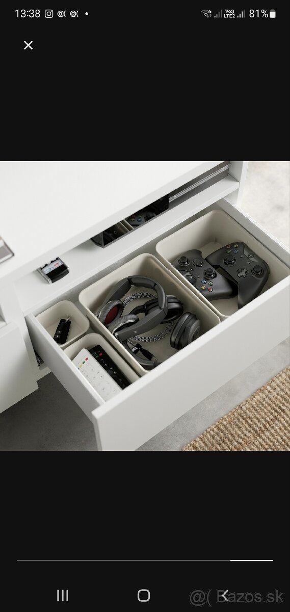 Ikea Besta komoda pod TV - 7