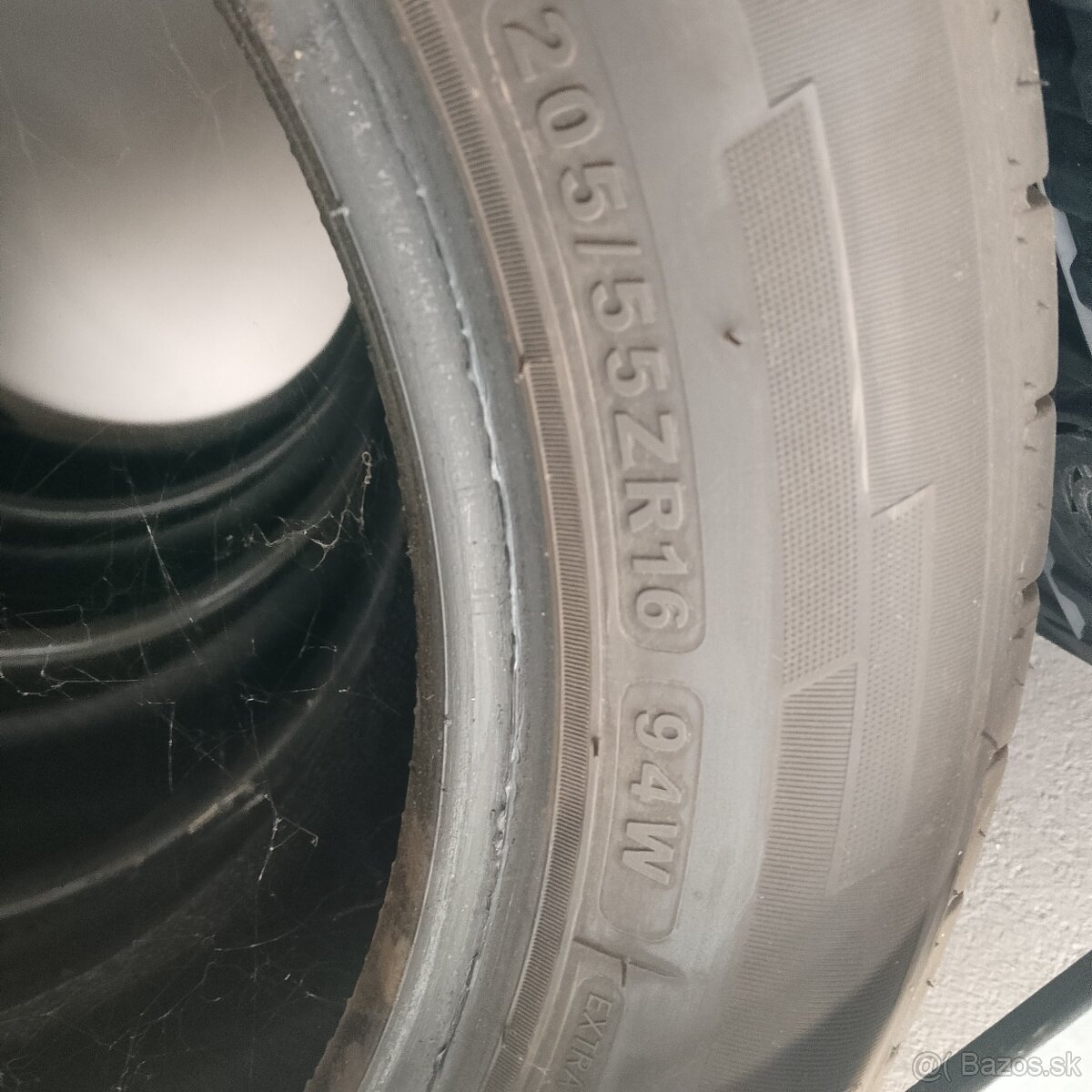 Predám letné pneu 205x55 R 16 - 7
