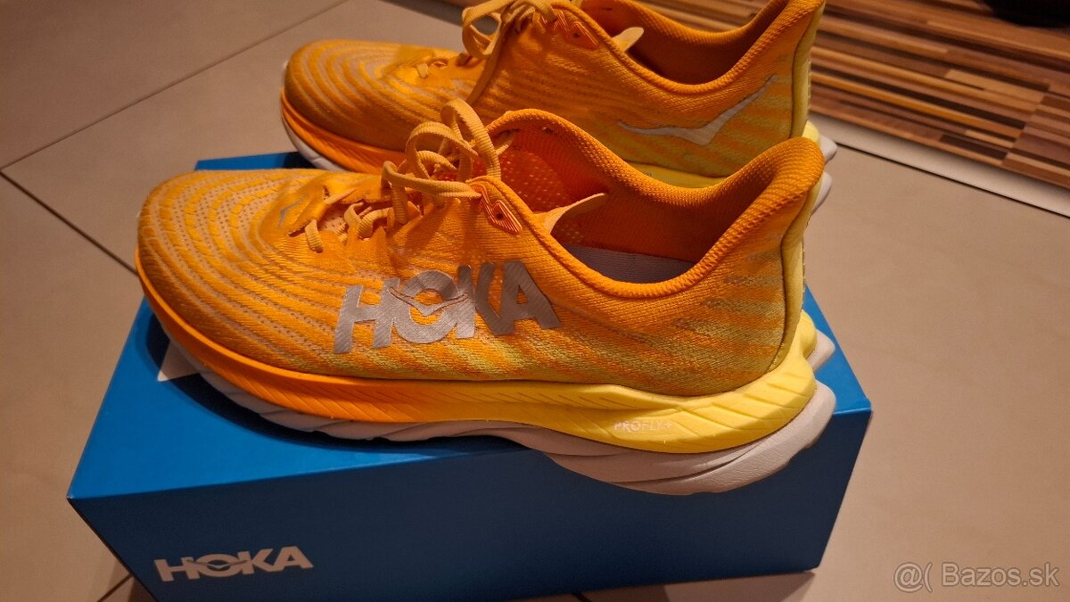 Predám Hoka One One, Mach 5, nové 45 1/3 veľ. Oranžové - 7