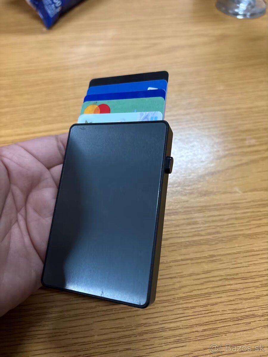 Kovová peňaženka / Slim wallet - 7