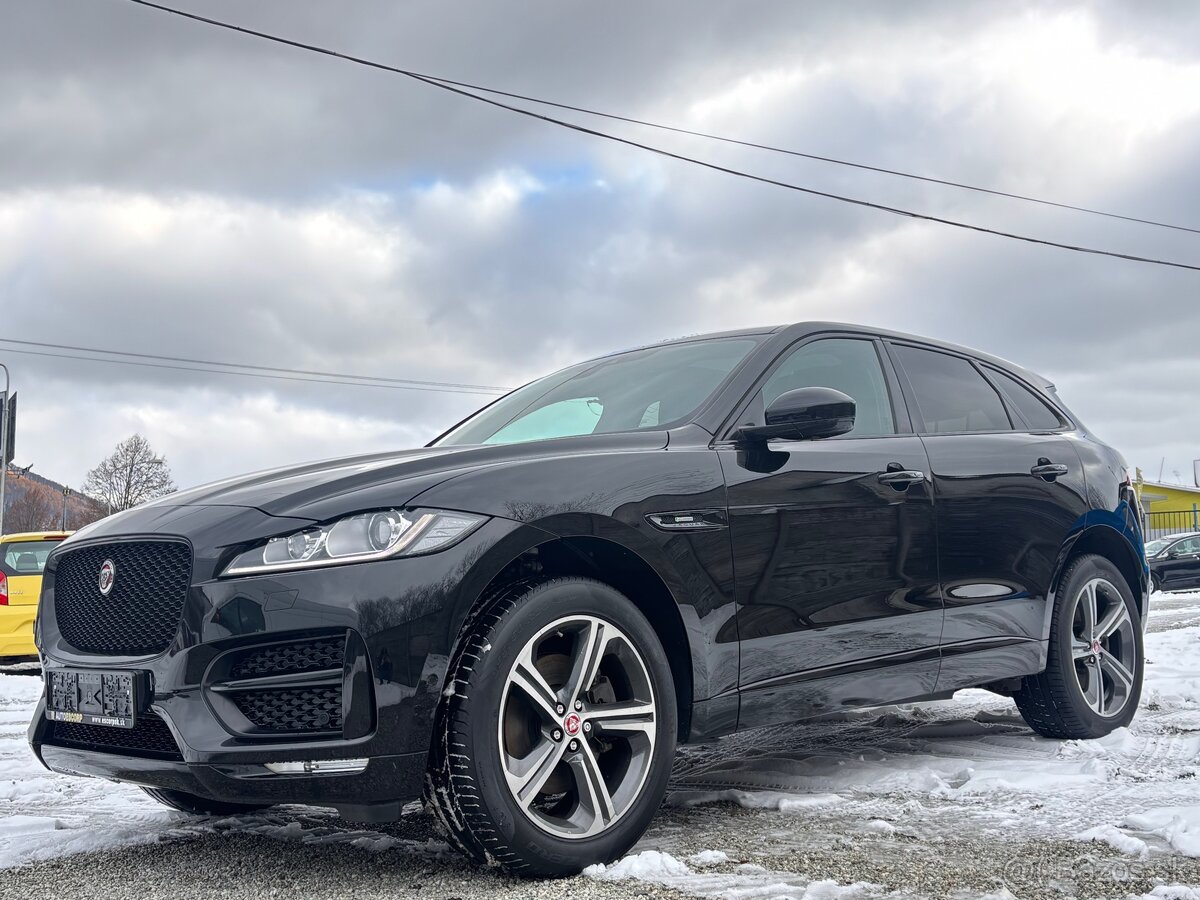 Jaguar F-Pace 2.0D I4 180k R-Sport AWD A/T – 2017, TOP stav - 7