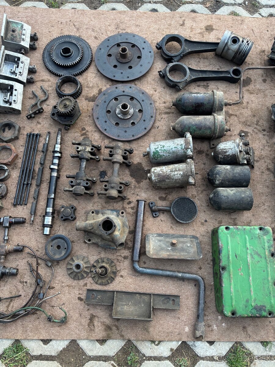 Diely motor zetor 25 - 7