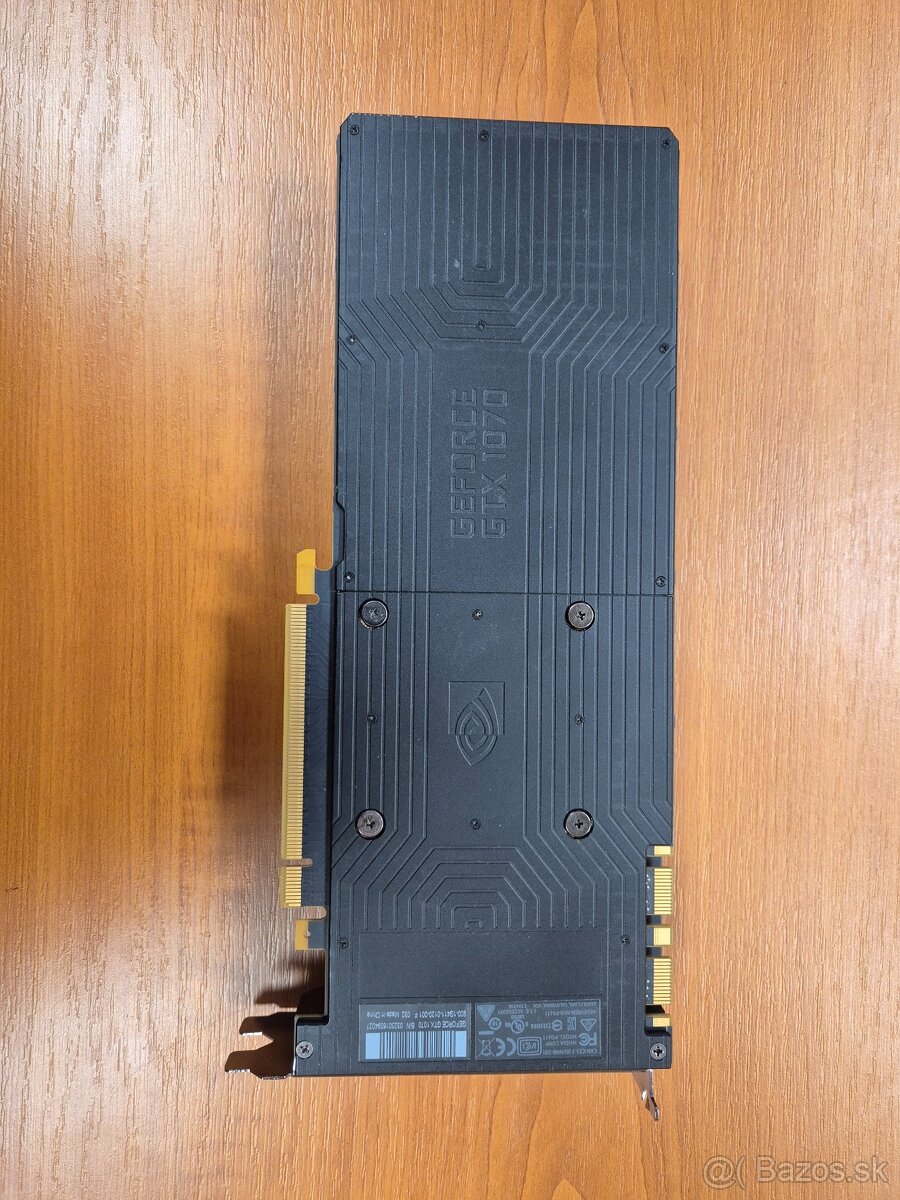 NVIDIA GeForce GTX 1070 Founders Edition – 8GB GDDR5 - 7