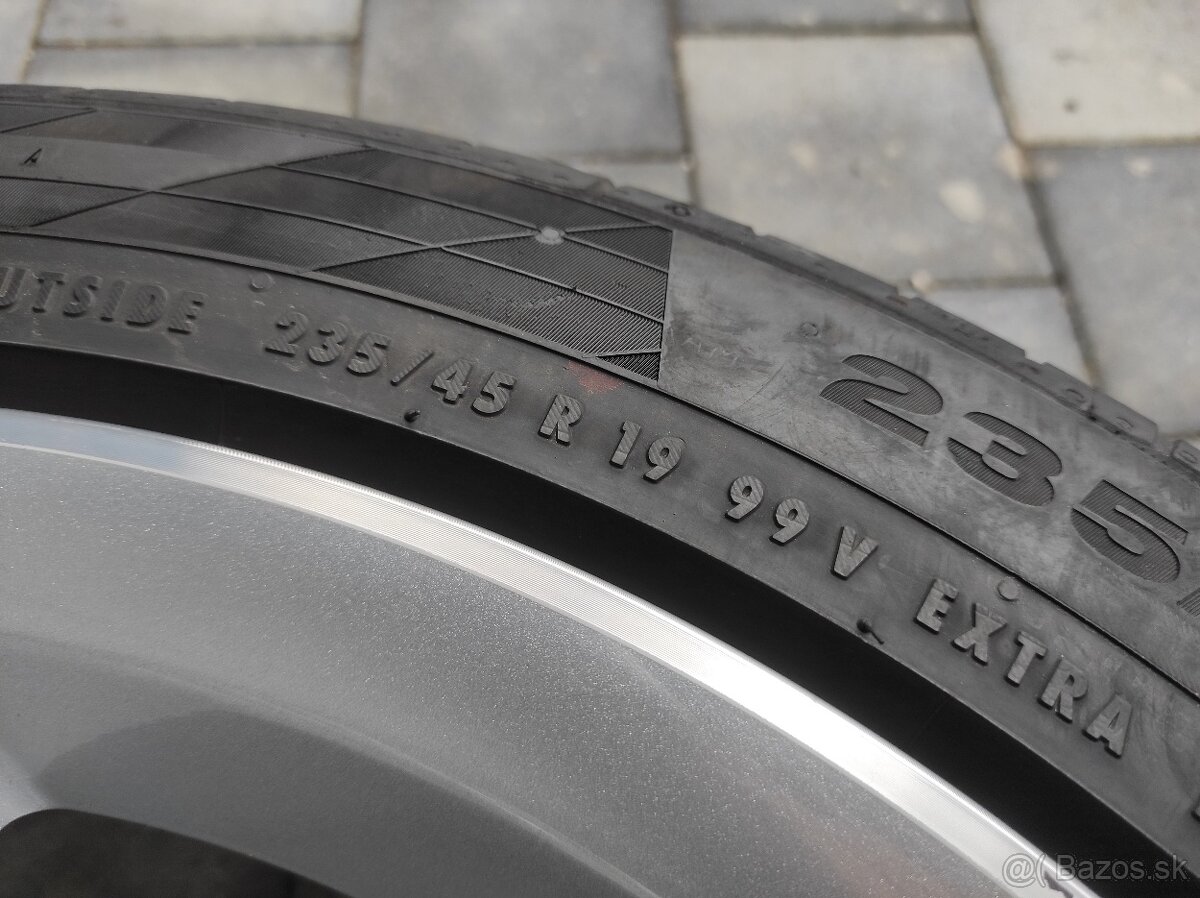 Alu disky 19" 5x108 Ford 235/45 R19 - 7