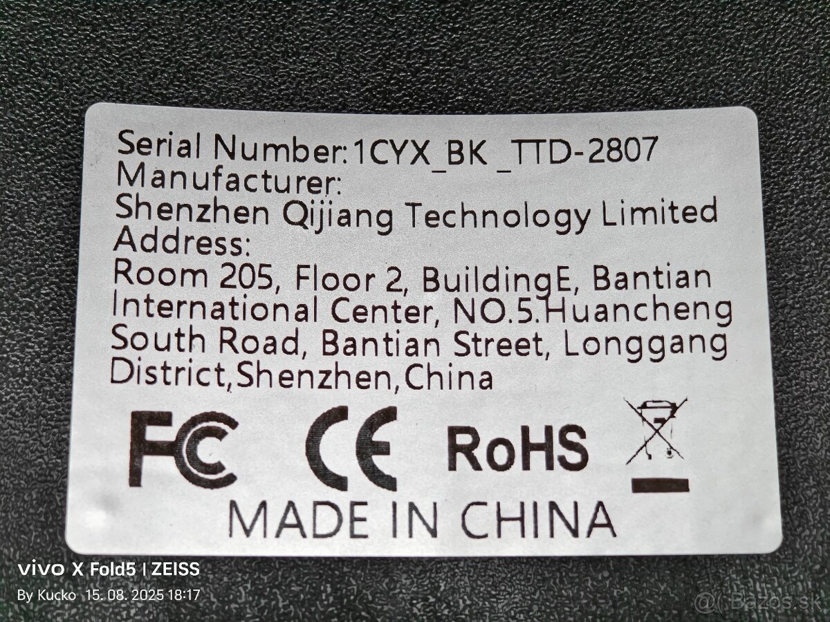 Detský karaoke BT reproduktor s dvomi 8.5“ meničmi 50W s mik - 7