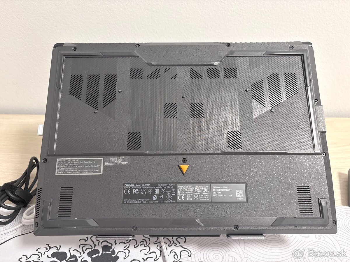⚡ Predám výkonný herný notebook ASUS TUF Gaming A15 - 7
