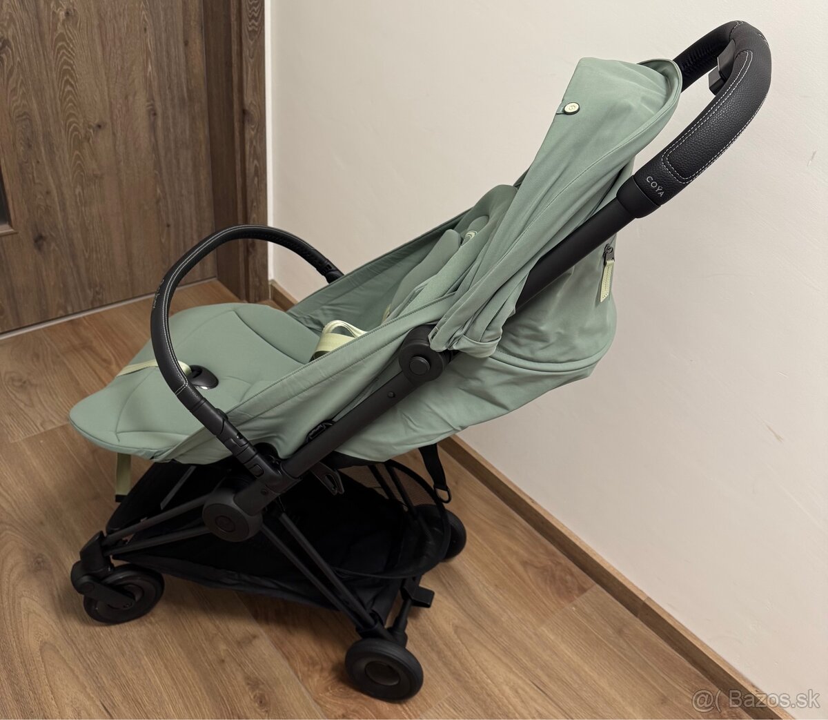 Cybex Coya leaf green black matt nová + madlo 440€ - 7