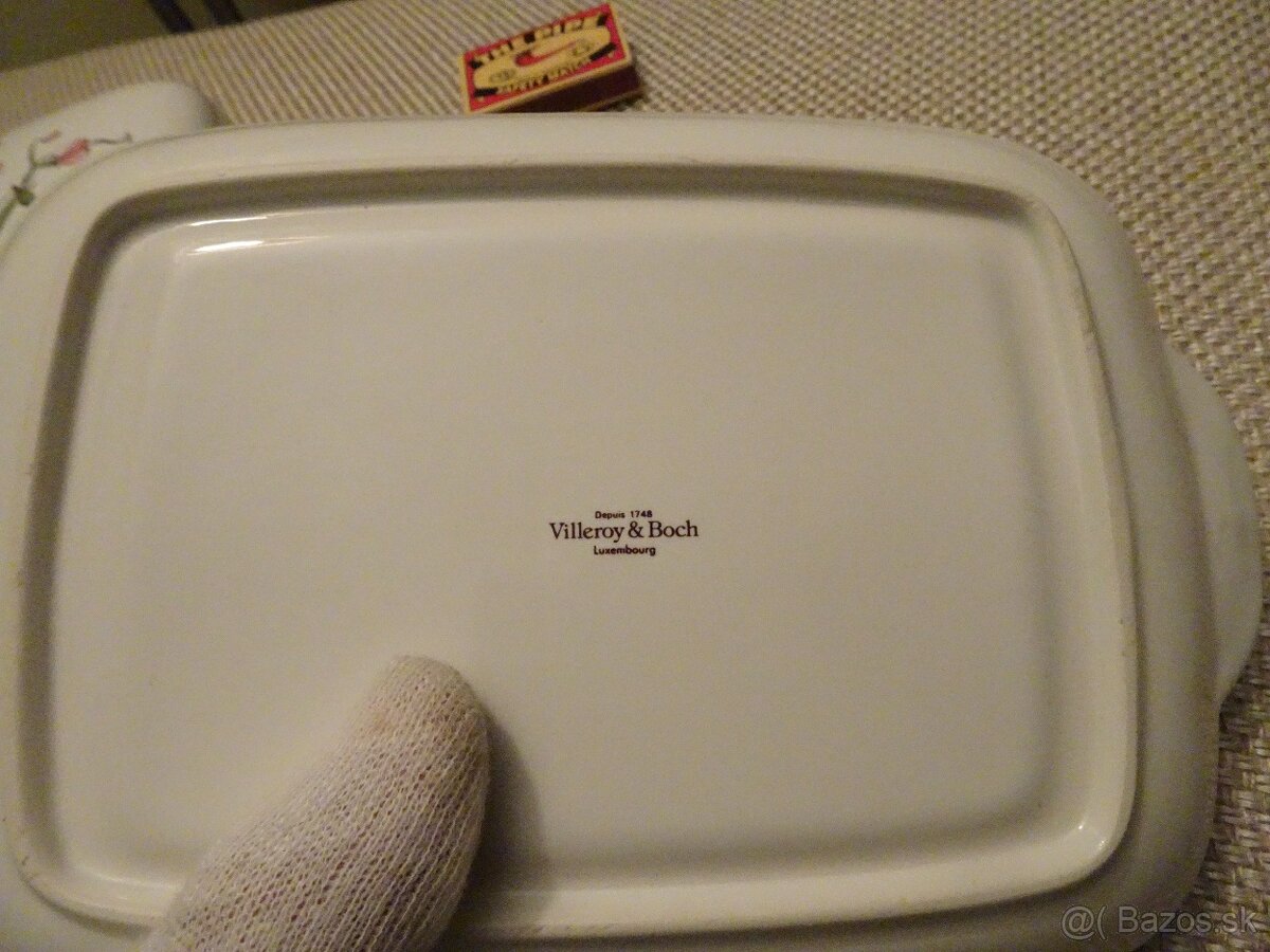 Predám starožitnú máselníčku VILLEROY & BOCH-originál - 7