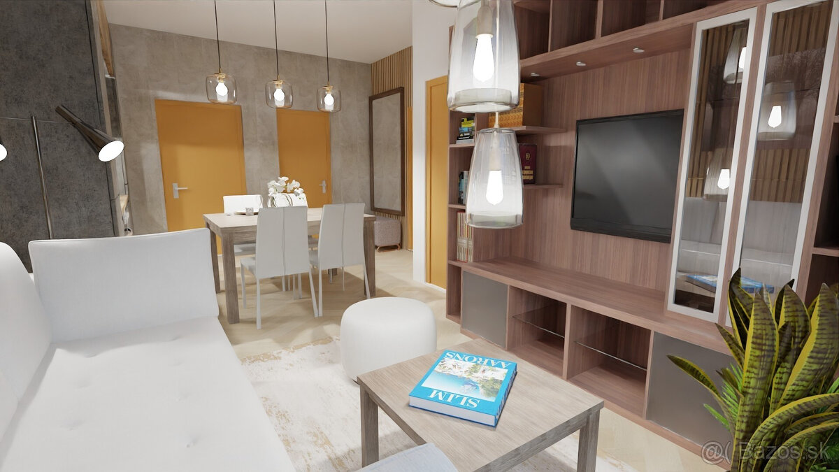 Na predaj investičný 3-izbový apartmán (nebytový priestor) v - 7