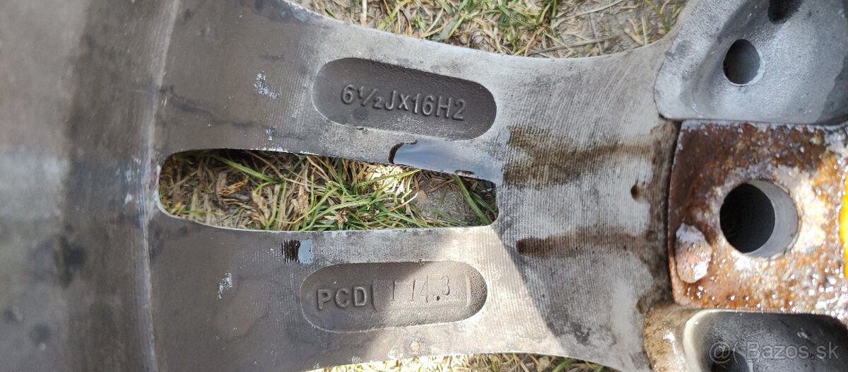 Alu disky 5x114,3 R16 - 7