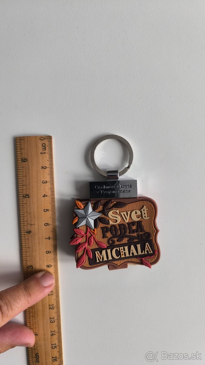 Darček k meninám Michal - kľúčenka - 7